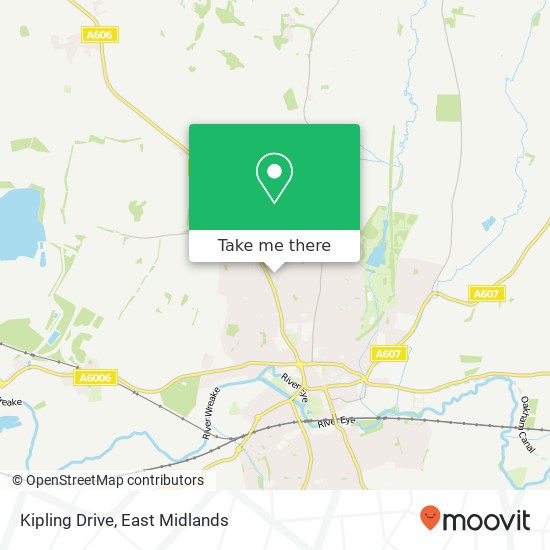 Kipling Drive map