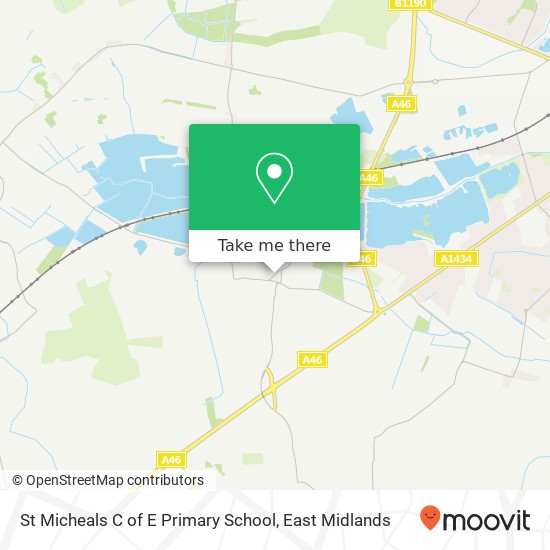 St Micheals C of E Primary School map