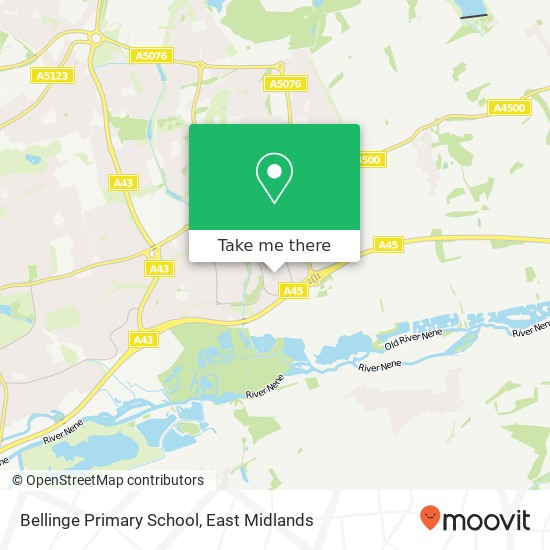 Bellinge Primary School map