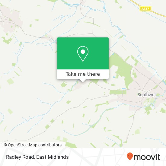 Radley Road map