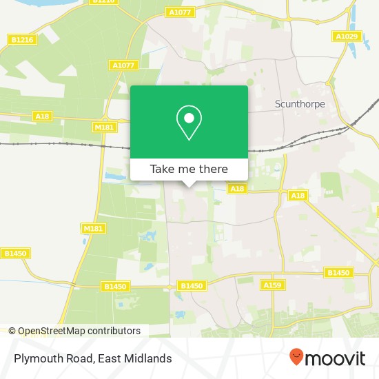 Plymouth Road map