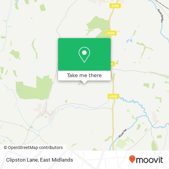 Clipston Lane map