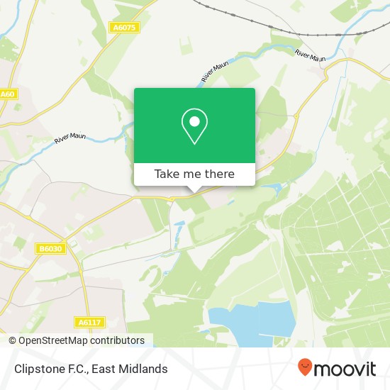 Clipstone F.C. map