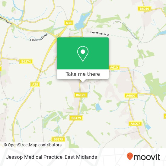 Jessop Medical Practice map