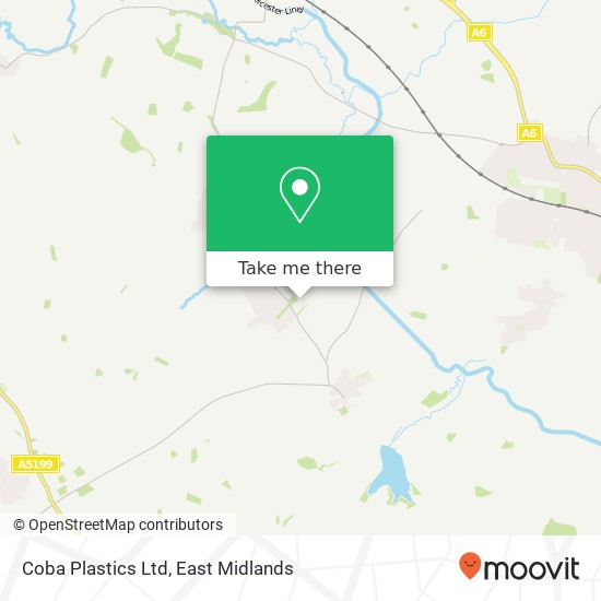 Coba Plastics Ltd map