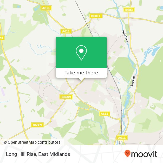 Long Hill Rise map