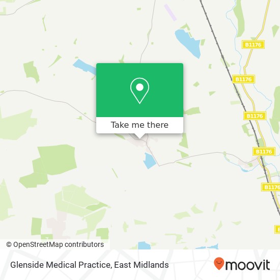 Glenside Medical Practice map