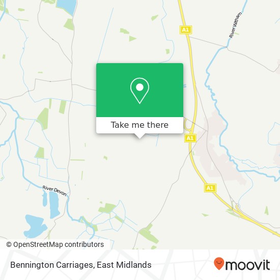 Bennington Carriages map