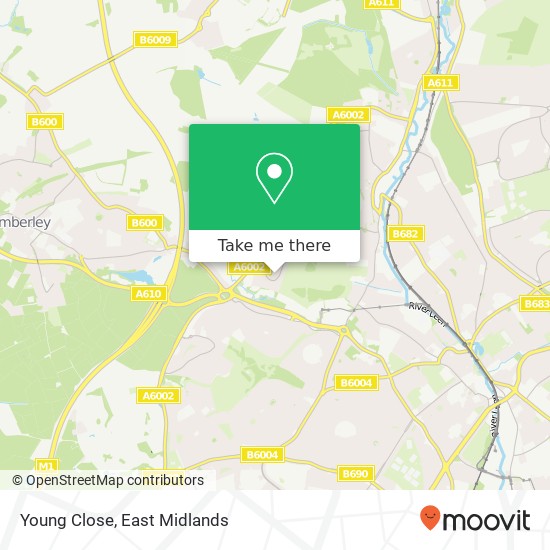 Young Close map