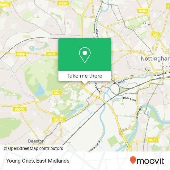 Young Ones map