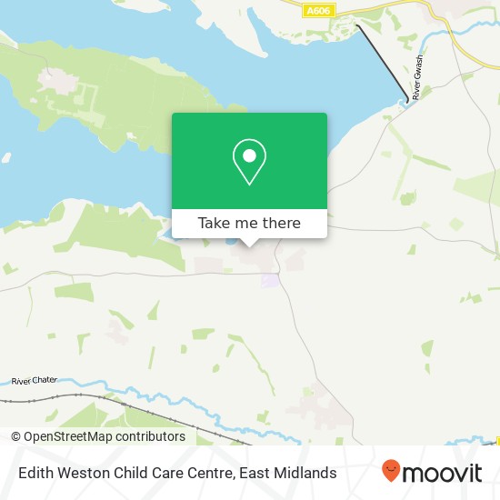 Edith Weston Child Care Centre map
