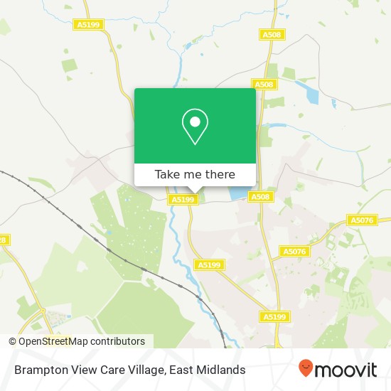 Brampton View Care Village map