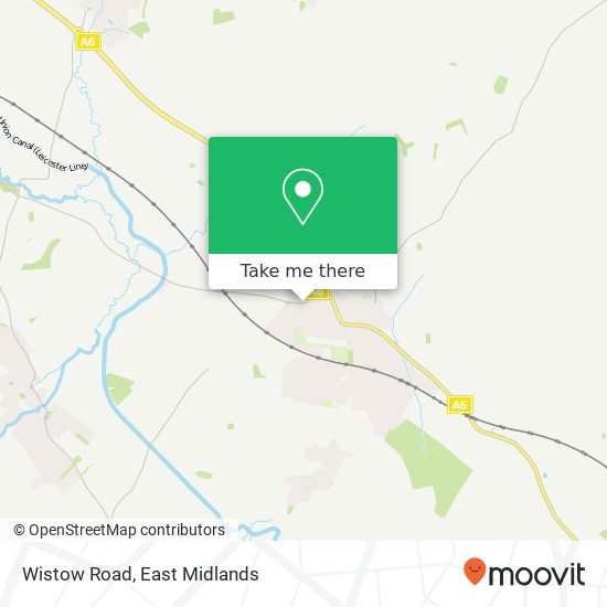 Wistow Road map