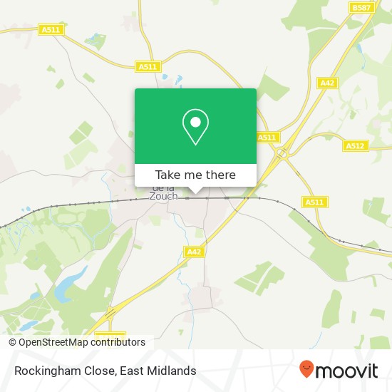 Rockingham Close map