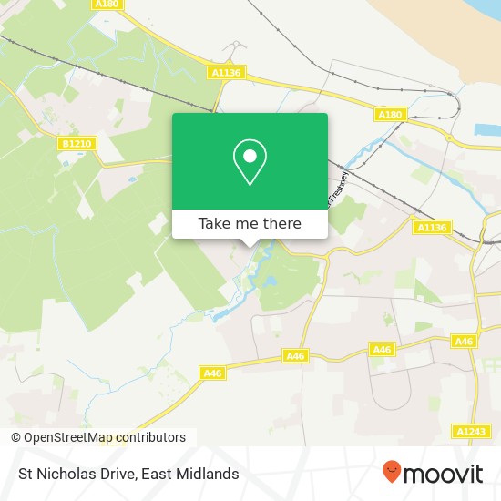 St Nicholas Drive map