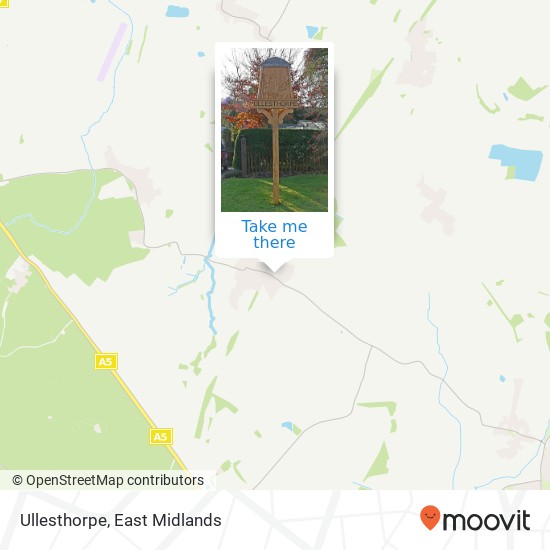 Ullesthorpe map