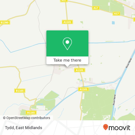 Tydd map
