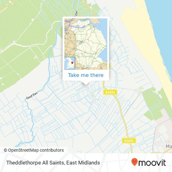 Theddlethorpe All Saints map