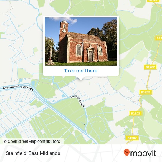 Stainfield map