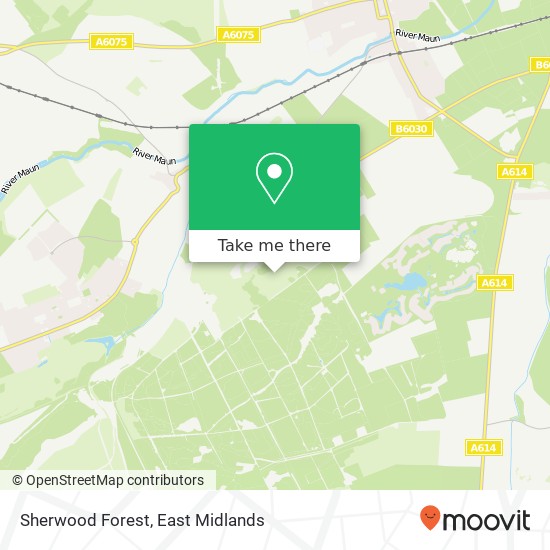 Sherwood Forest map