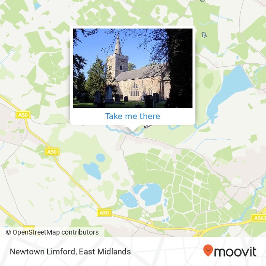Newtown Limford map