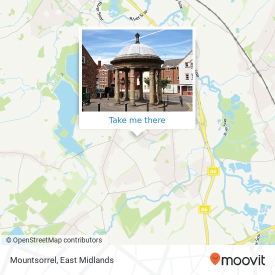 Mountsorrel map