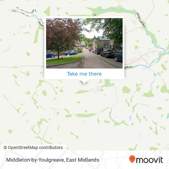 Middleton-by-Youlgreave map