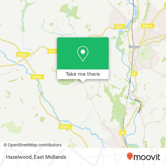 Hazelwood map