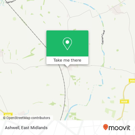 Ashwell map