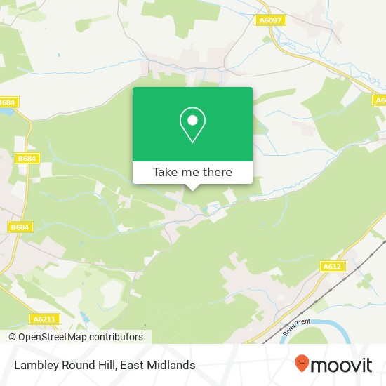 Lambley Round Hill map