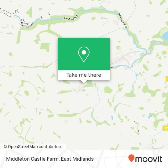 Middleton Castle Farm map