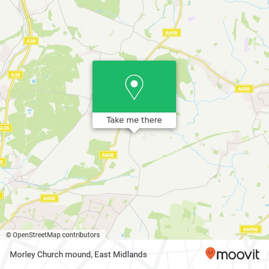 Morley Church mound map