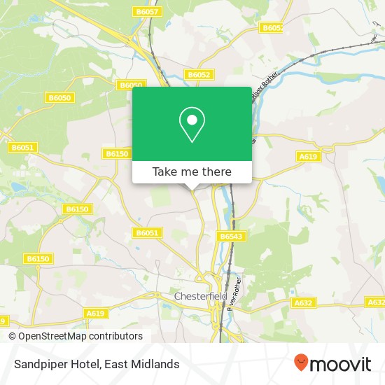 Sandpiper Hotel map