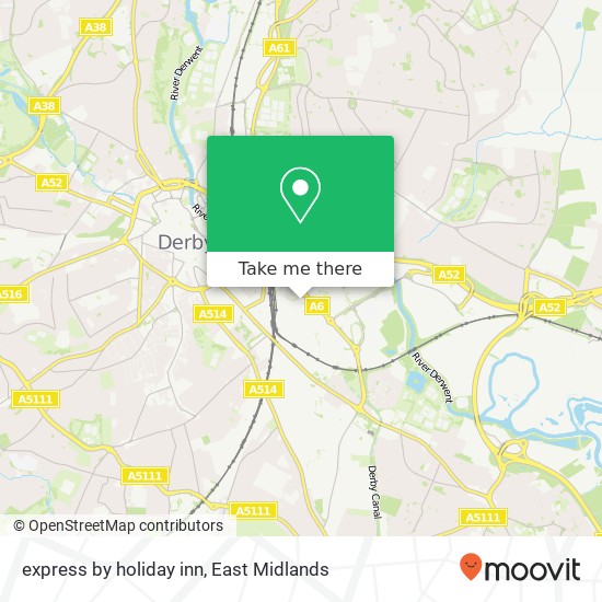 express by holiday inn map