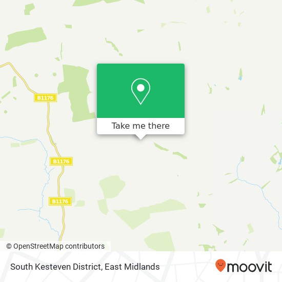South Kesteven District map
