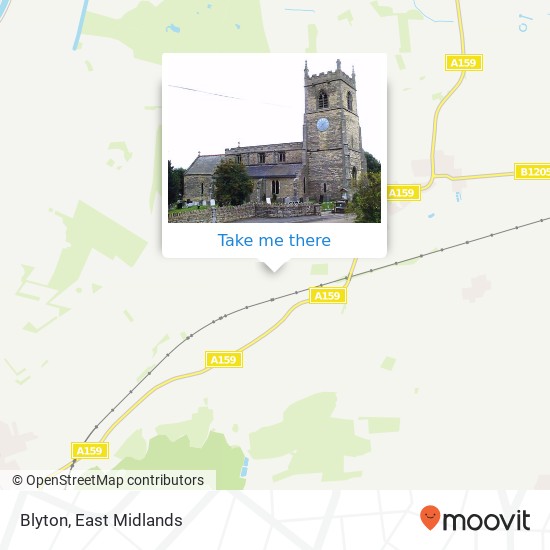 Blyton map