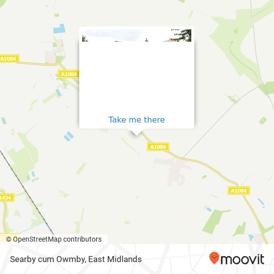 Searby cum Owmby map