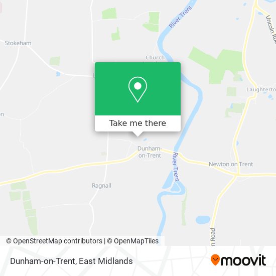 Dunham-on-Trent map