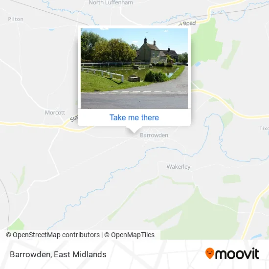 Barrowden map