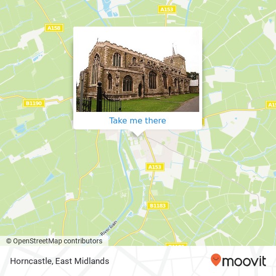 Horncastle map