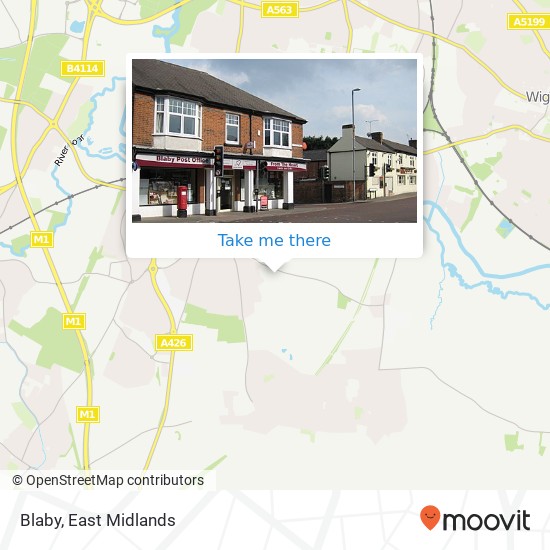 Blaby map