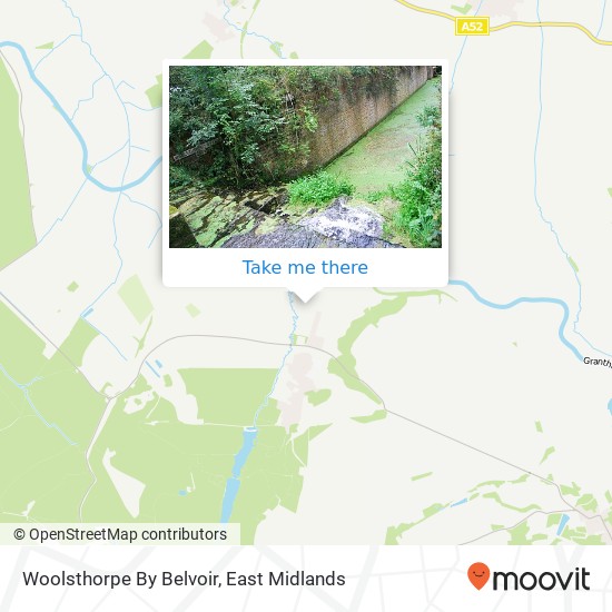 Woolsthorpe By Belvoir map
