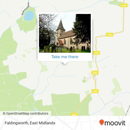 Faldingworth map