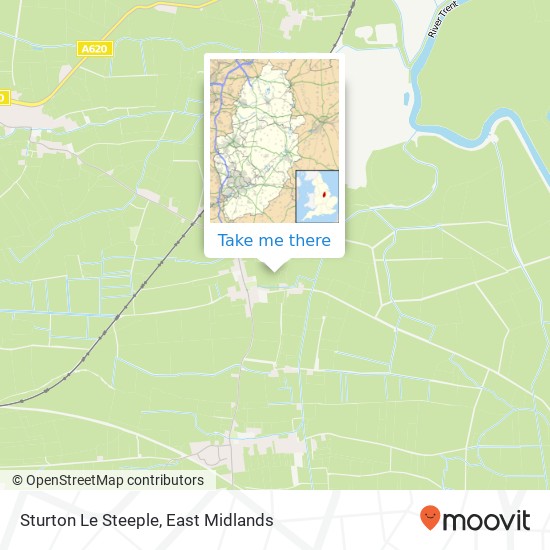 Sturton Le Steeple map