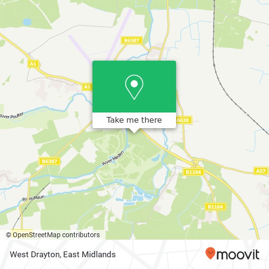 West Drayton map