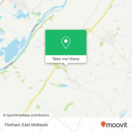 Flintham map