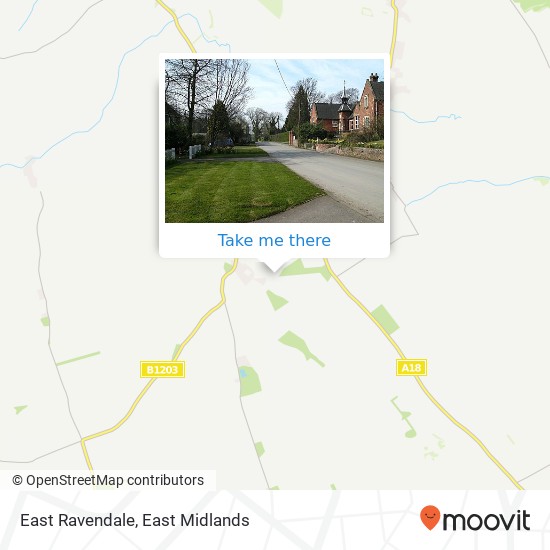 East Ravendale map