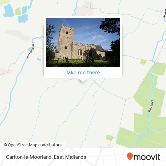 Carlton-le-Moorland map