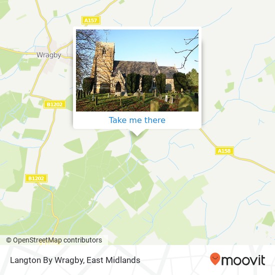 Langton By Wragby map