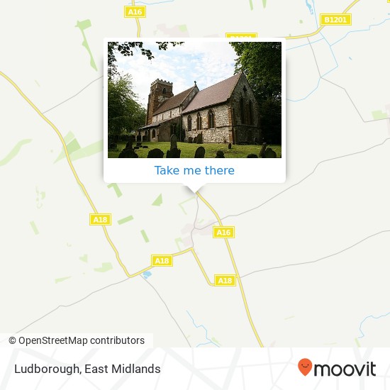 Ludborough map